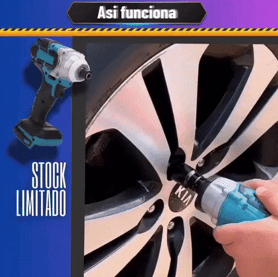 Impactrum™ Llave Taladro de Impacto Inalámbrico doble batería + Accesorios
