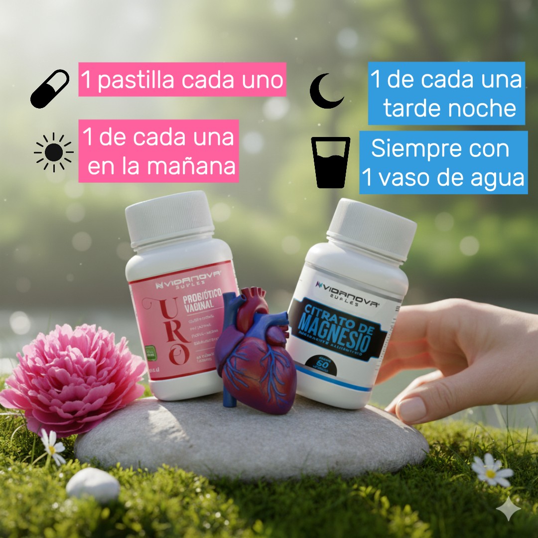 Pack Salud Íntima , Osea, Muscular y Cardiovascular