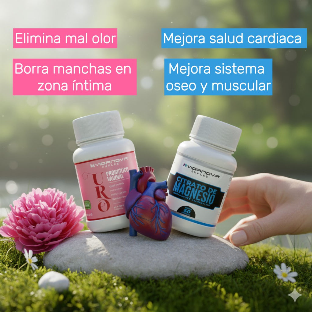 Pack Salud Íntima , Osea, Muscular y Cardiovascular