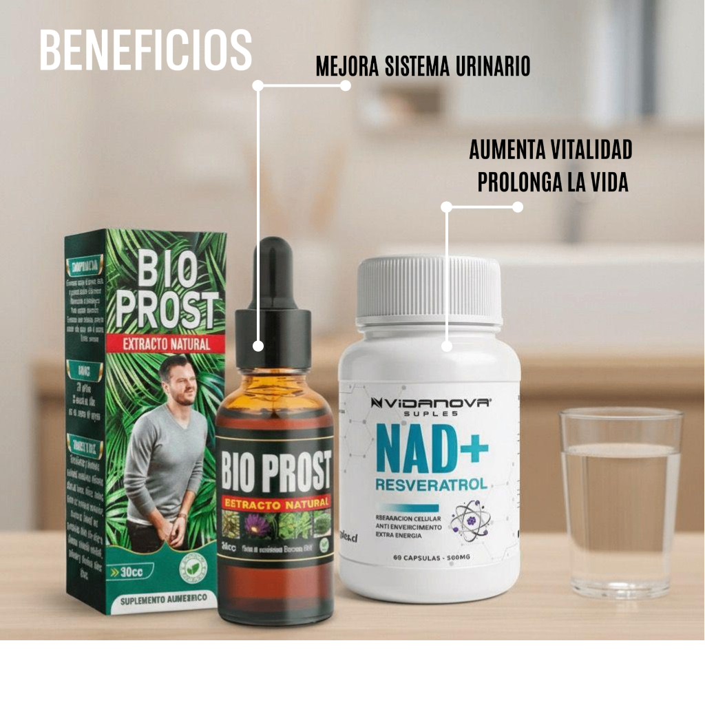 Pack Hombre SALUD URINARIA Y LONGEVIDAD