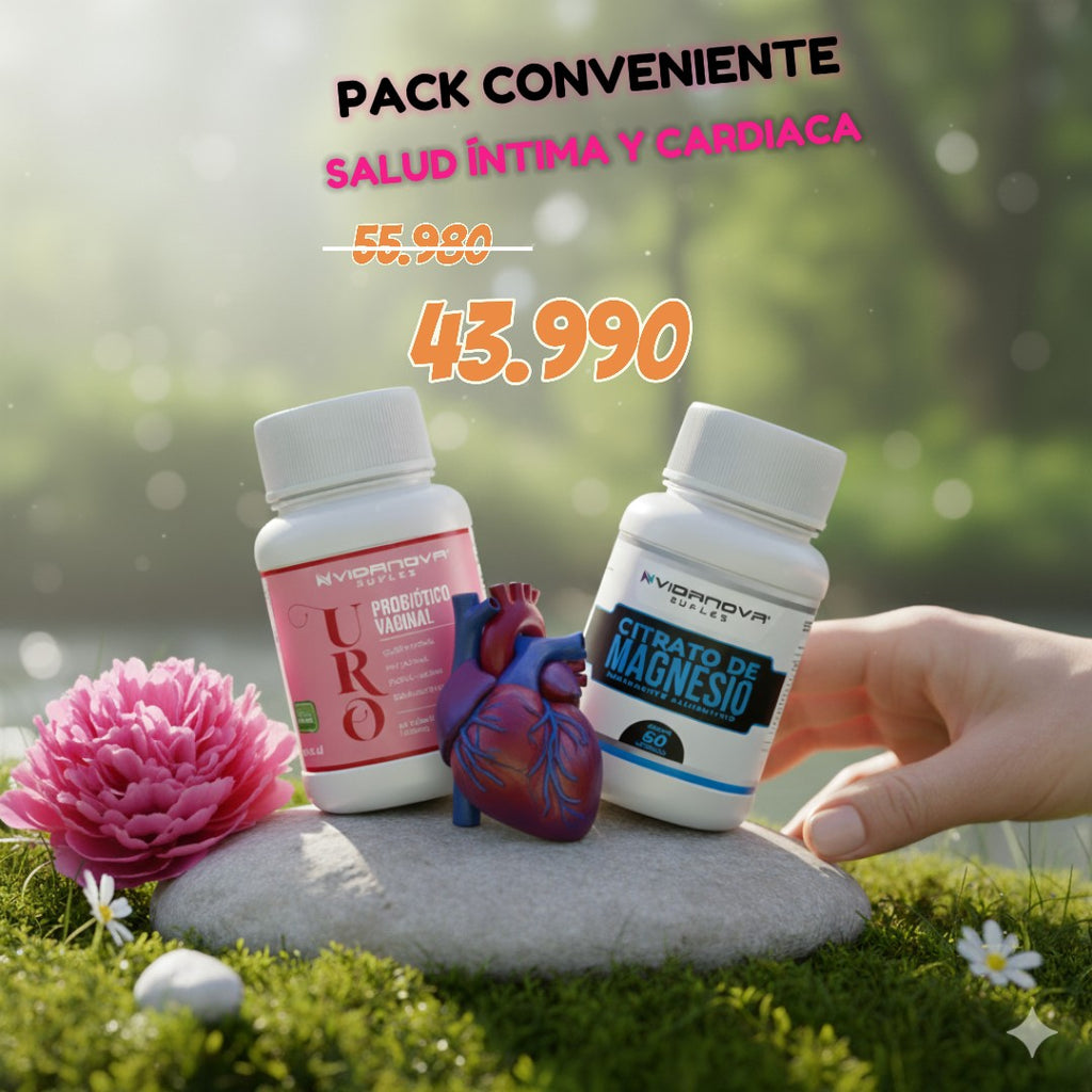 Pack Salud Íntima , Osea, Muscular y Cardiovascular