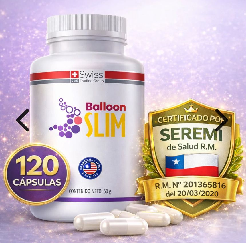 Balloon Slim 120 Cápsulas – Controla tu apetito y reduce porciones de forma natural.