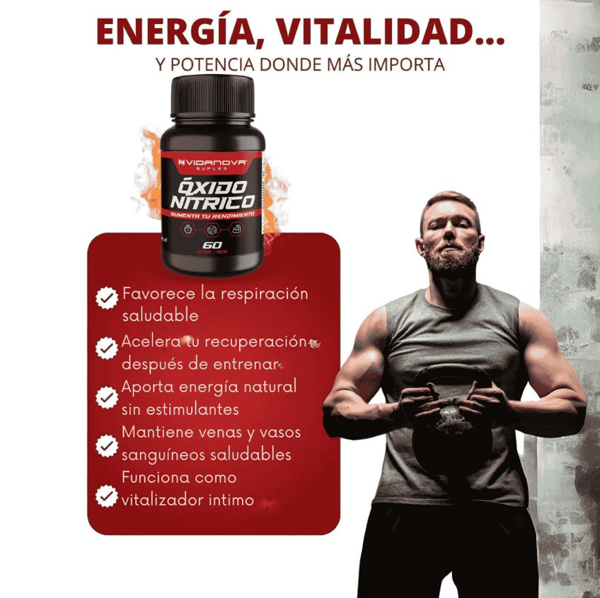 Óxido Nítrico ORIGINAL CERTIFICADO ⭐️⭐️⭐️⭐️⭐️⭐️