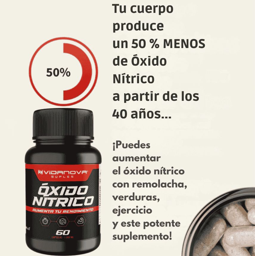 Óxido Nítrico ORIGINAL CERTIFICADO ⭐️⭐️⭐️⭐️⭐️⭐️