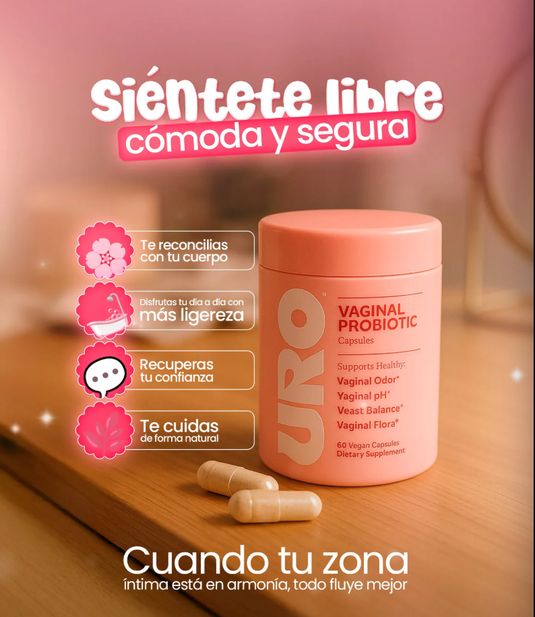 URO PROVIOTICO VAGINAL /100% NATURAL FORMULA MEJORADA Y CERTIFICADA EN EE.UU.⭐️⭐️⭐️⭐️⭐️